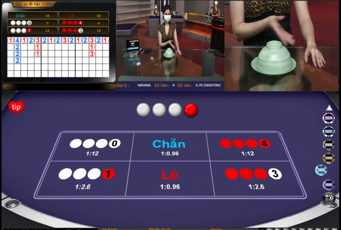 xoc dia online bbin