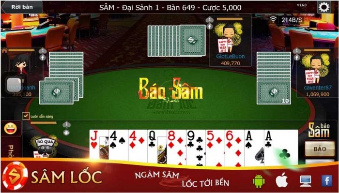 Hướng dẫn tải game đánh bài sâm lốc chi tiết 5 tai game danh bai sam loc 2