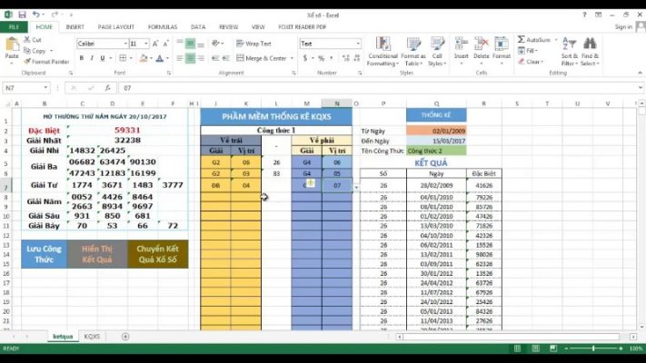 Cách tính lô đề bằng excel siêu chuẩn 2 tinh lo de bang excel anh dai dien